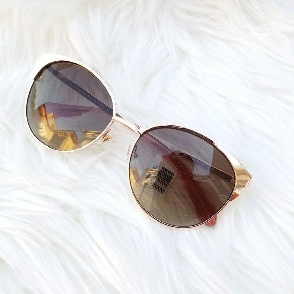 kate spade Accessories Kate Spade Rose Gold Kaydee Pink Sunglasses